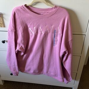 NWT Target Grayson Threads Pink Mama Sweatshirt Size Large